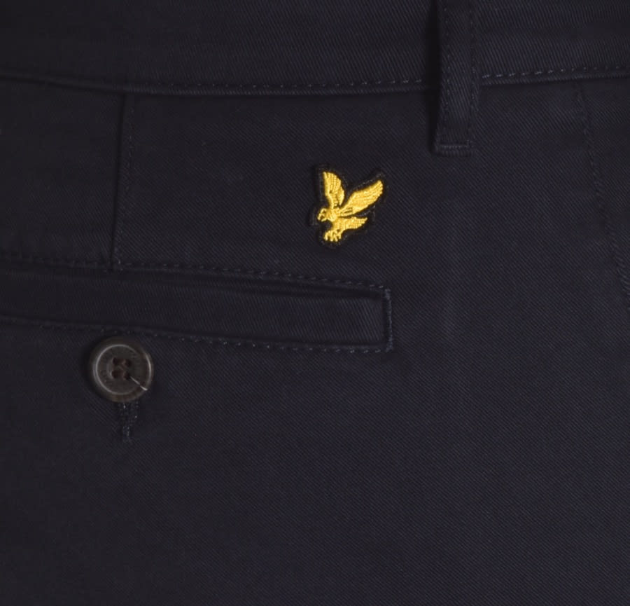Alternative Image for ProductLyle And Scott Skinny Fit Chino Trousers Navy3